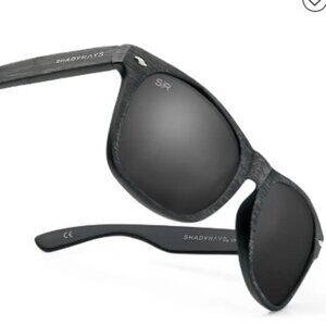 SHADYRAYS Classic Timber - Black Timber Polarized Sunglasses, Unisex - New